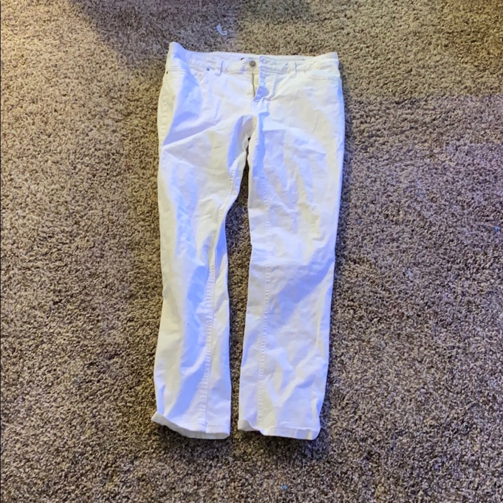 White Carbon Pants